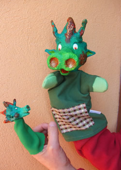 DRAC en titella de Mà,de Dit i en Figura