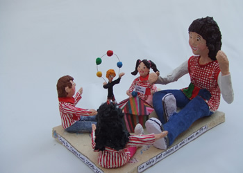 FIGURES PERSONALITZADES: Mestres, cuinera, conserge,....
